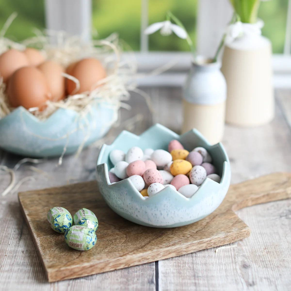 Ceramic Egglet Candle