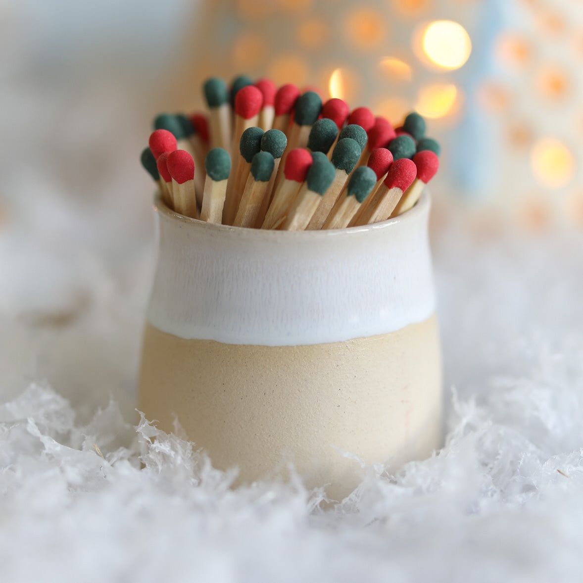 Ceramic Match Pot by Glosters