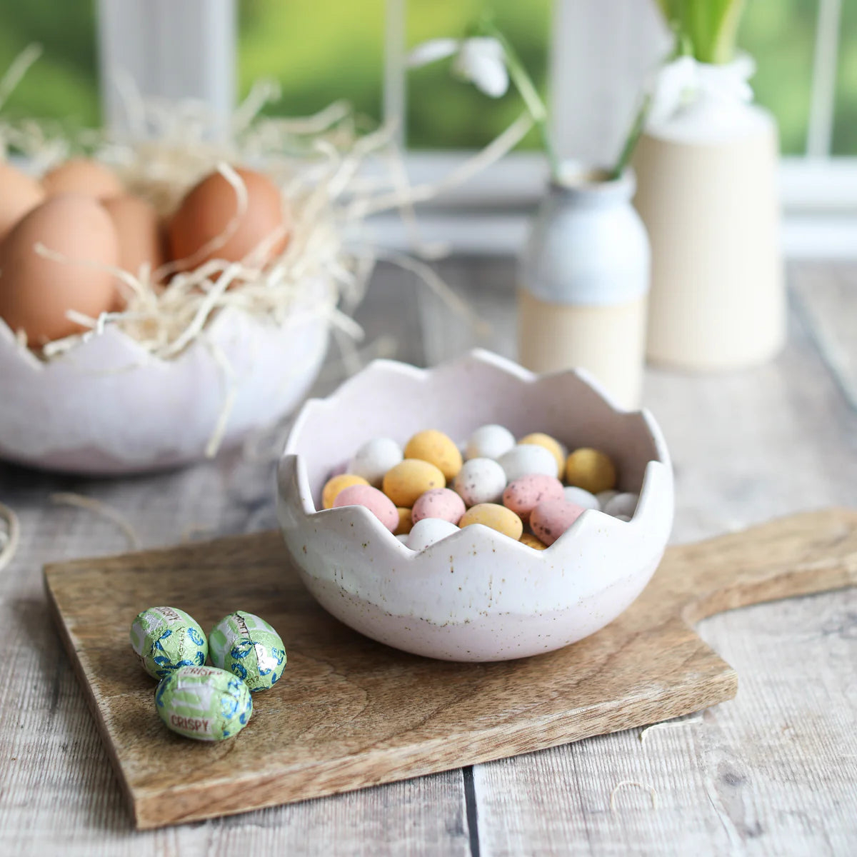 Ceramic Egglet Candle