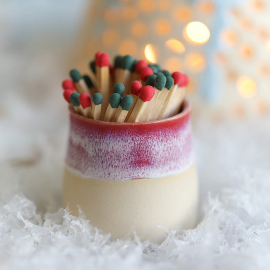 Ceramic Match Pot by Glosters
