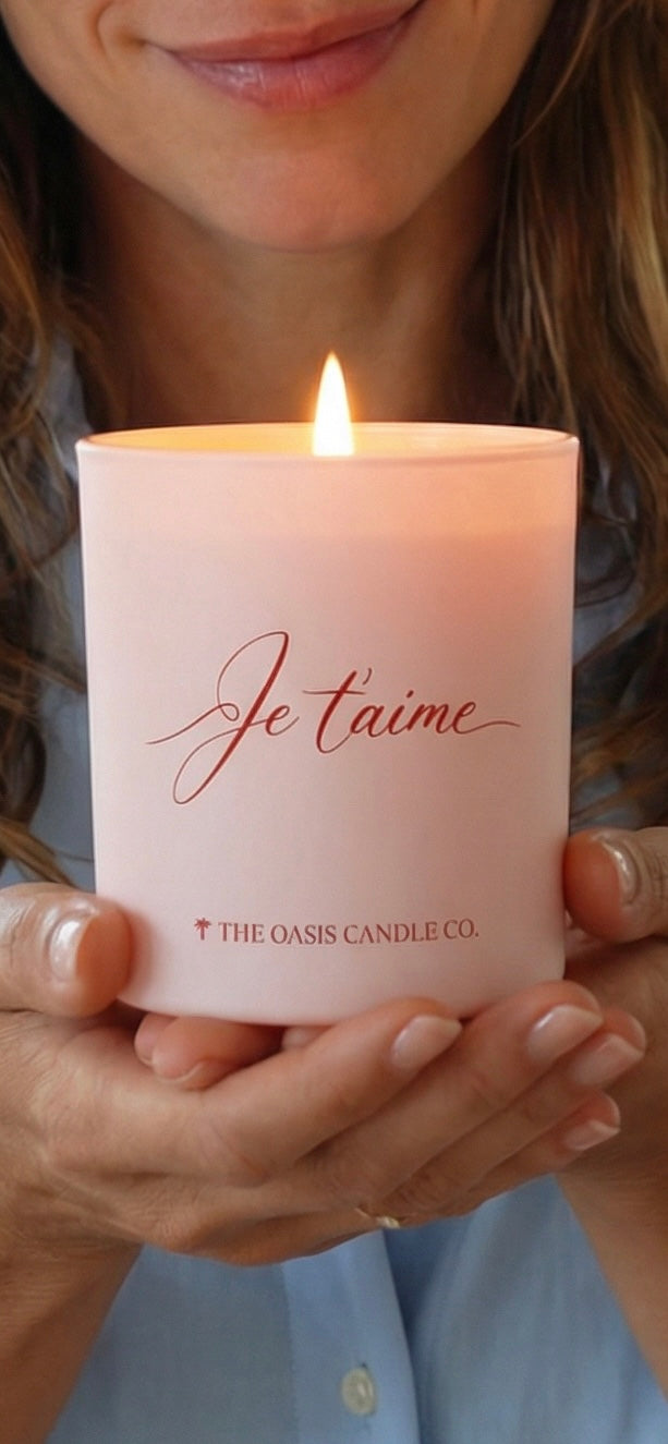 Je t’aime – Rose & Oud Candle